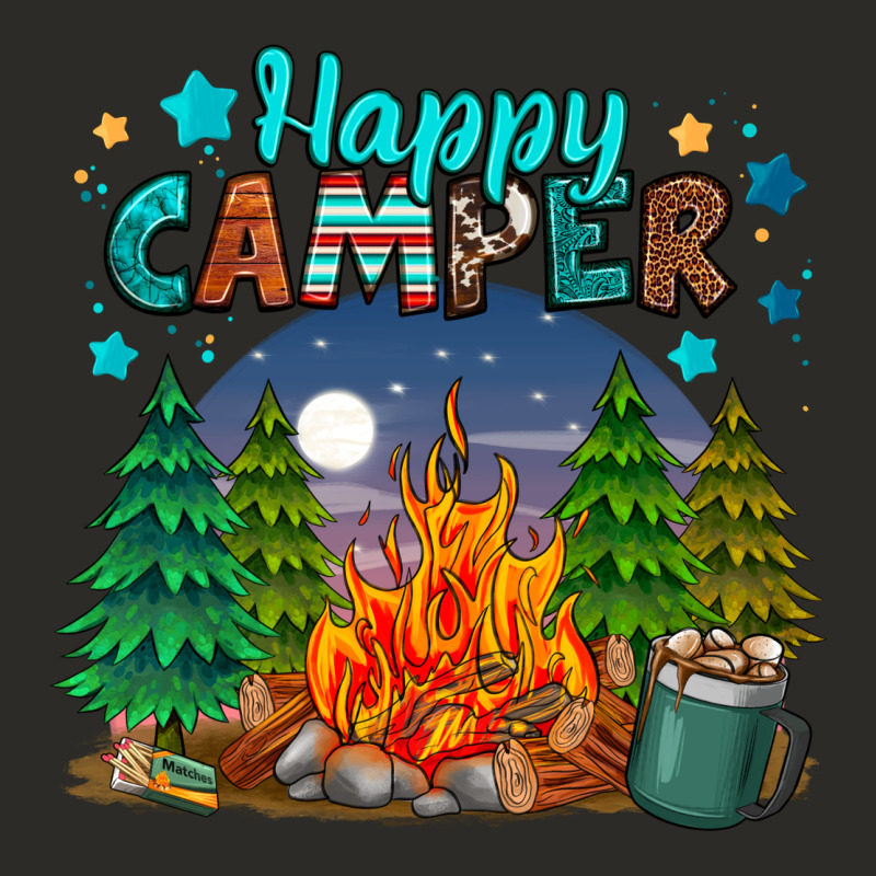 Happy Camper Heavy Core Tee by MaliasSmallBusiness | Teevron