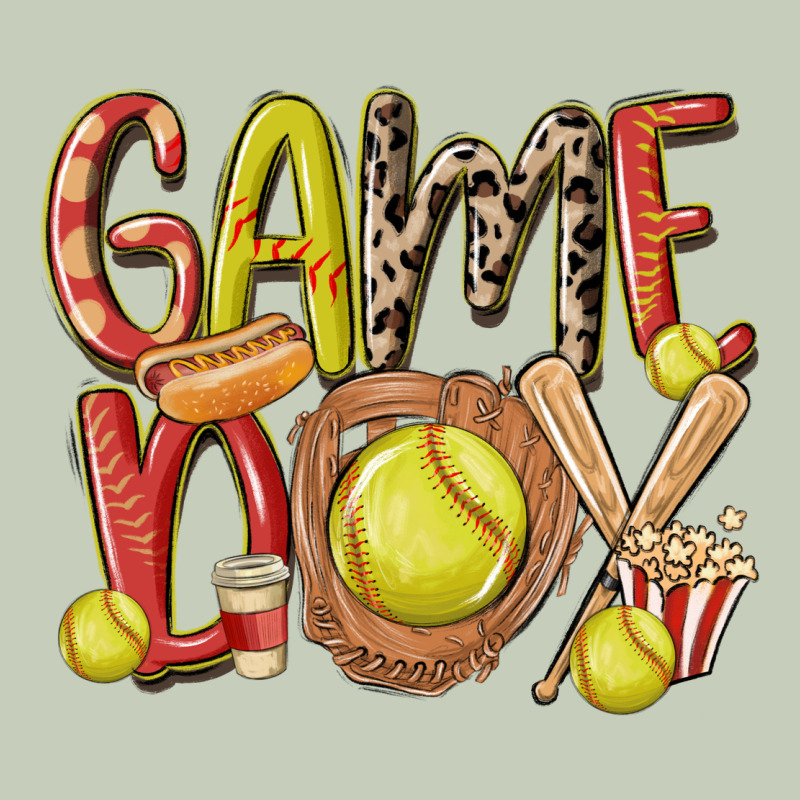 Game Day Softball Ladies Tee by MaliasSmallBusiness | Teevron