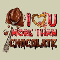 I Love You More Than Chocolate Heavy Core Tee | Teevron