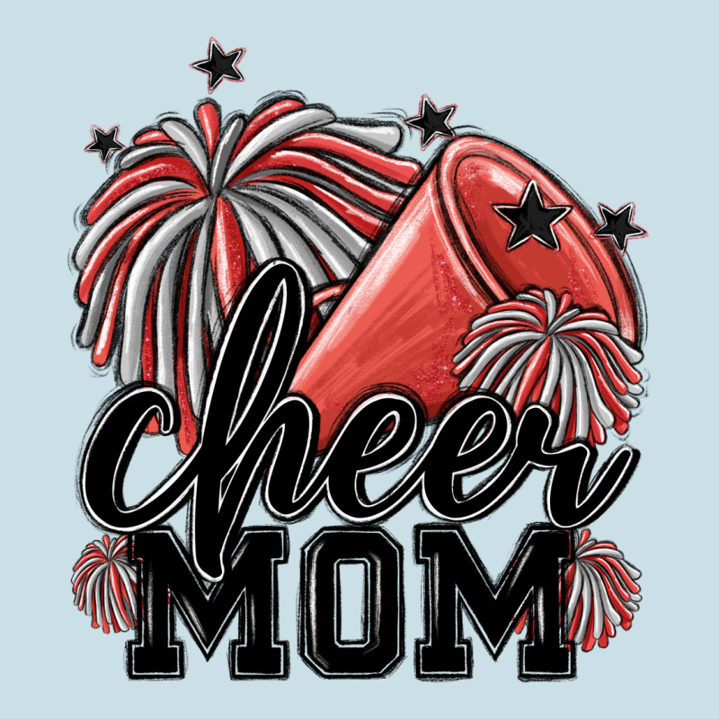 Cheer Mom Ladies Tee by MaliasSmallBusiness | Teevron