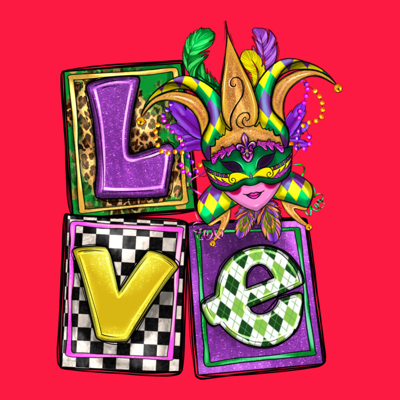Love Mardi Gras Zipper Hoodie by OliviaCreatesArt | Teevron