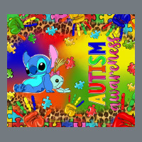 Autism Awareness With Stitch Tumbler Heavyweight Sweatshirt | Teevron