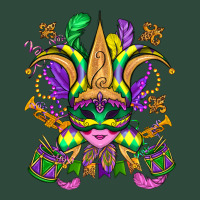 Mardi Gras Mask Zipper Hoodie | Teevron