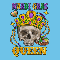 Skull Mardi Gras Queen Premium Sweatshirt | Teevron