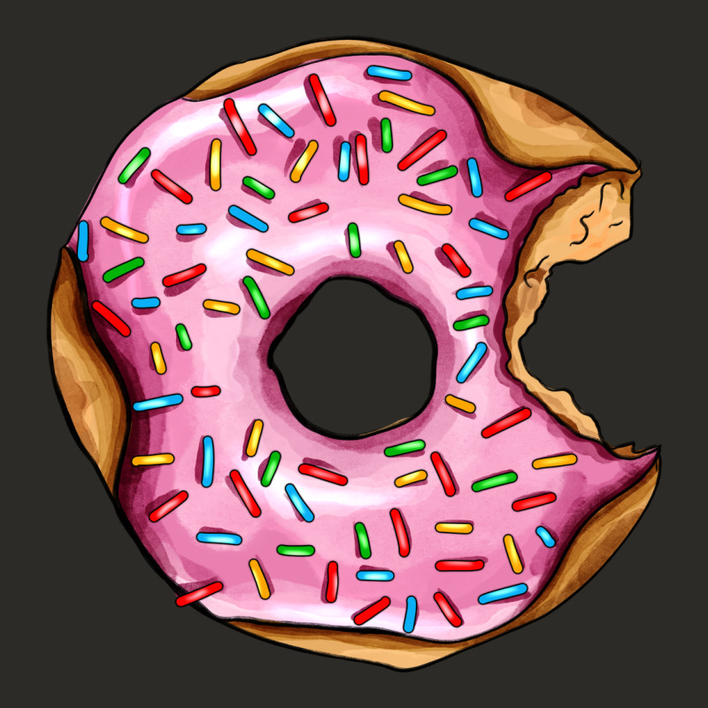 Pink Strawberry Donut Heavy Core Tee by AdoDesignShop | Teevron