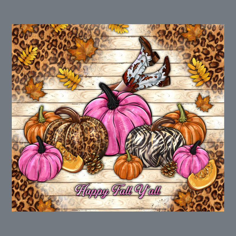 Happy Fall Y'all Cowgirl Heavyweight Sweatshirt by TumblerDesignByShophia | Teevron