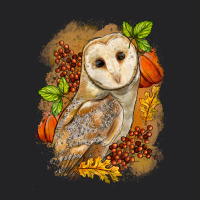 Fall Owl Vintage Tee | Teevron