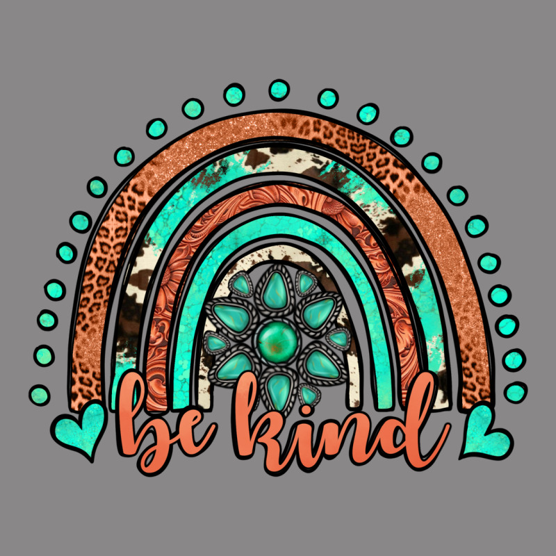 Be Kind Western Turquoise Rainbow Vintage Tee by JahusDesignShop | Teevron