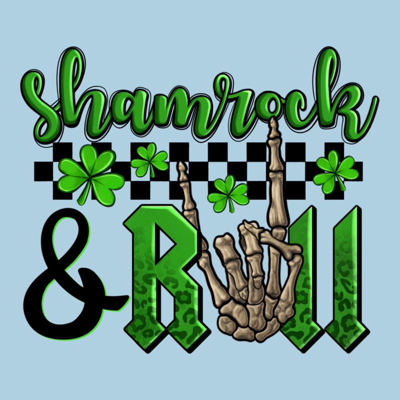St. Patrick's Day Shamrock And Roll Premium Hoodie by OliviaCreatesArt | Teevron