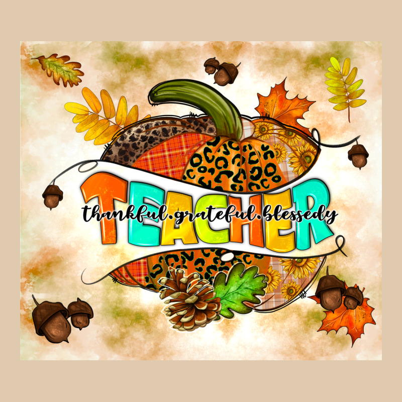 Fall Teacher Pumpkin Heavyweight Sweatshirt by TumblerDesignByShophia | Teevron