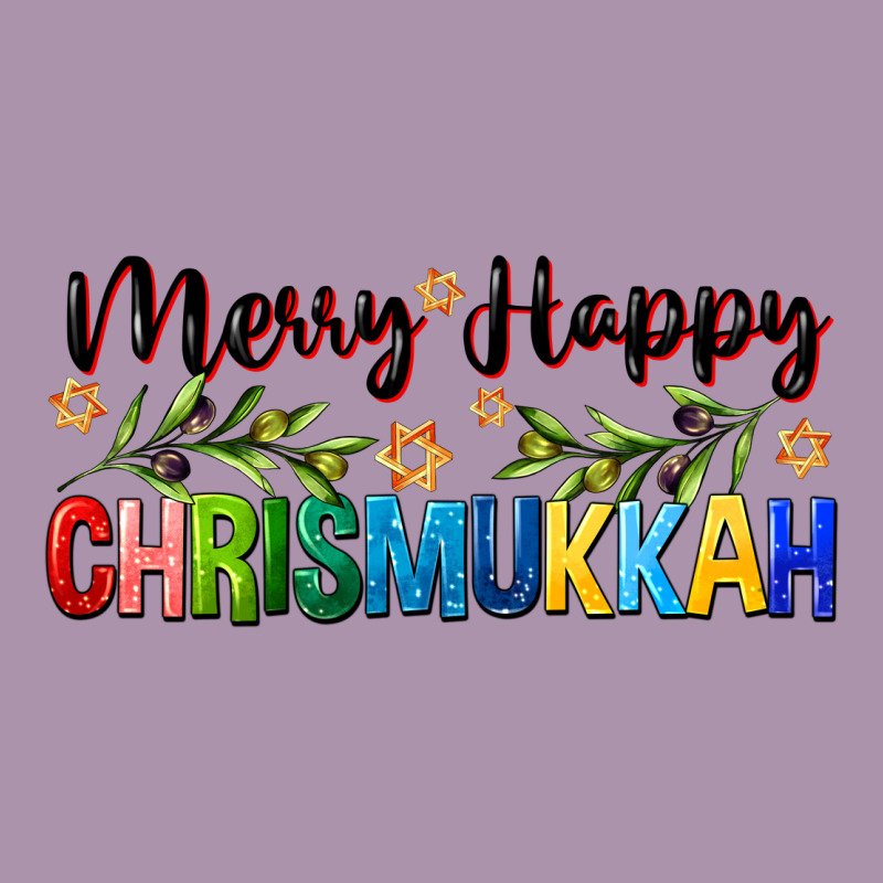 Merry Happy Chrismukkah With Olive Branch Heavyweight Hoodie by FaDigitalArtStudio | Teevron