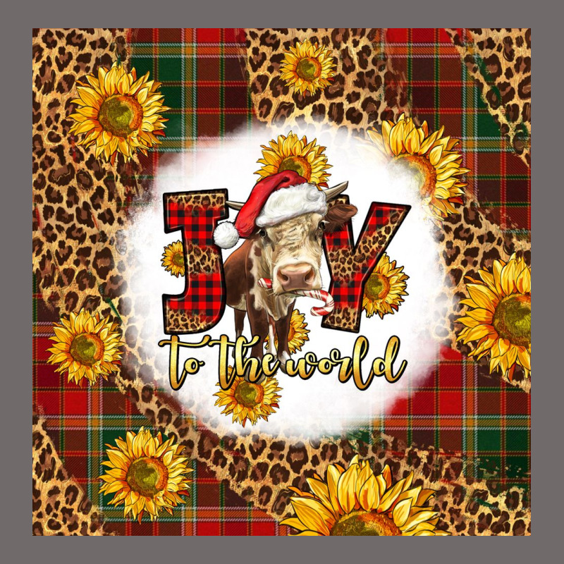 Joy To The World Christmas Cow Urban Hoodie by LillyAllenDesigns | Teevron