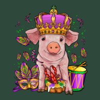 Mardi Gras Pig Zipper Hoodie | Teevron