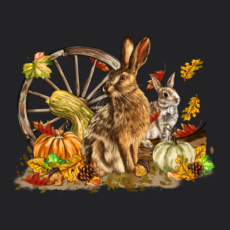 Fall Rabbit Vintage Tee by LillyAllenDesigns | Teevron