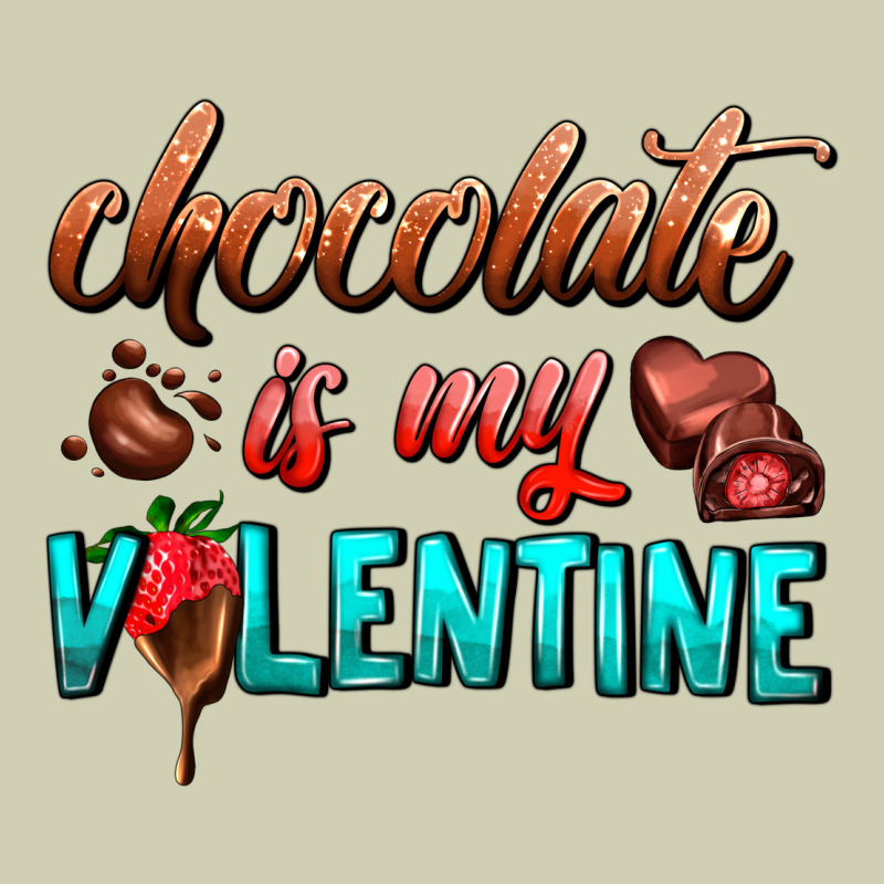Chocolate Is My Valentine Heavy Core Tee by AdoDesignShop | Teevron