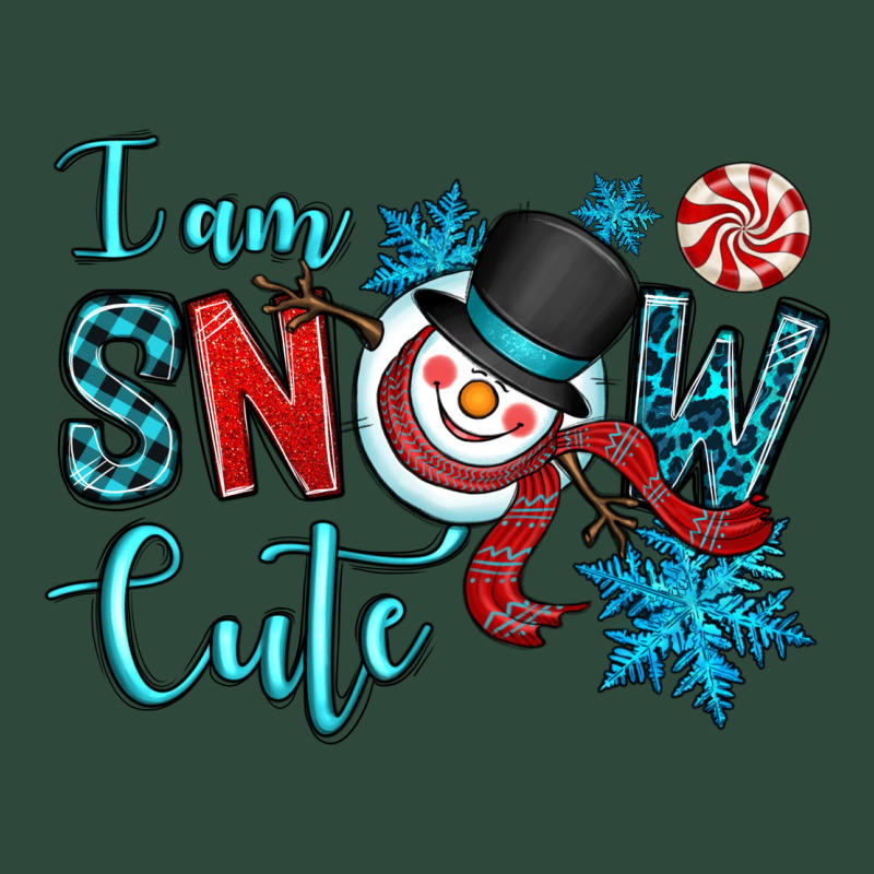 I Am Snow Cute Zipper Hoodie by OliviaCreatesArt | Teevron