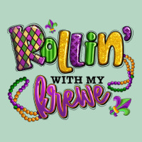 Rollin' With My Krewe Mardi Gras Classic Tee | Teevron