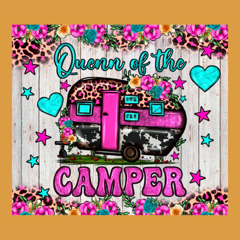 Queen Of The Camper Urban Heavy Tee by JahusDesignShop | Teevron