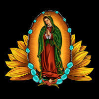 Sunflower Our Lady Of Guadalupe Premium Tee | Teevron