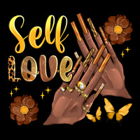 Black Woman Self Love Nails Urban Heavy Tee | Teevron