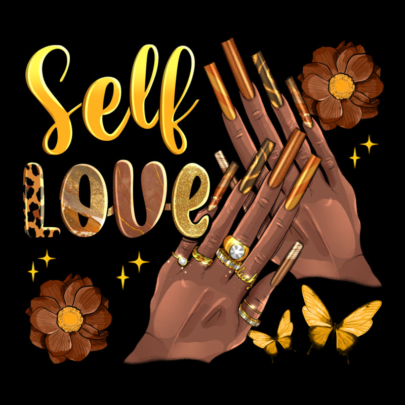 Black Woman Self Love Nails Urban Heavy Tee by Artiststas | Teevron