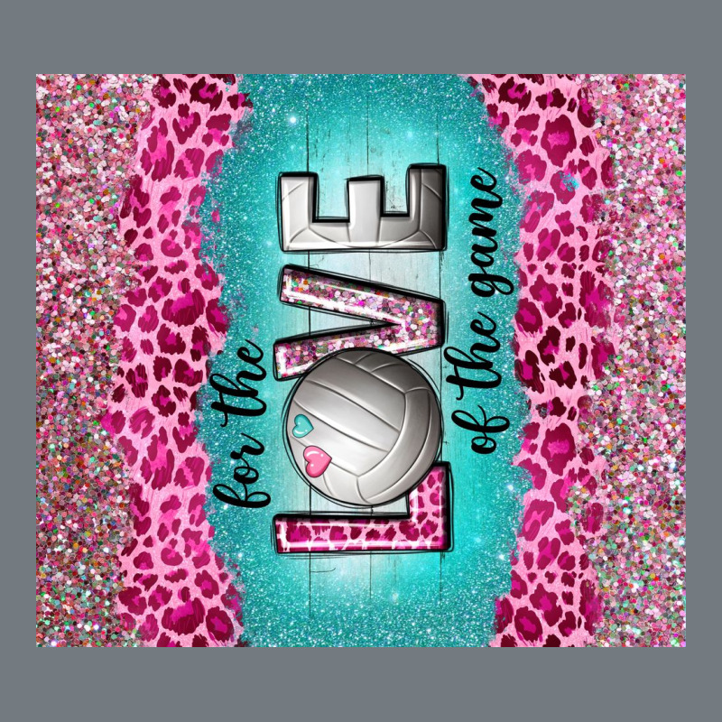 For The Love Of The Game With Volleyball Tumbler Tbs Heavyweight Sweatshirt by TumblerDesignByShophia | Teevron