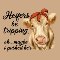 Heifer's Be Trippin' Charolais Cow Vintage Hoodie | Teevron