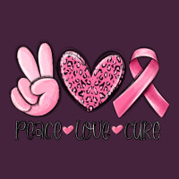 Peace Love Cure Breast Cancer Premium Tee | Teevron
