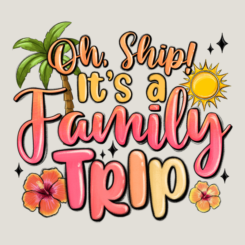 Oh Ship Its A Family Trip Summer Vacation Heavy Core Tee by MaliasSmallBusiness | Teevron
