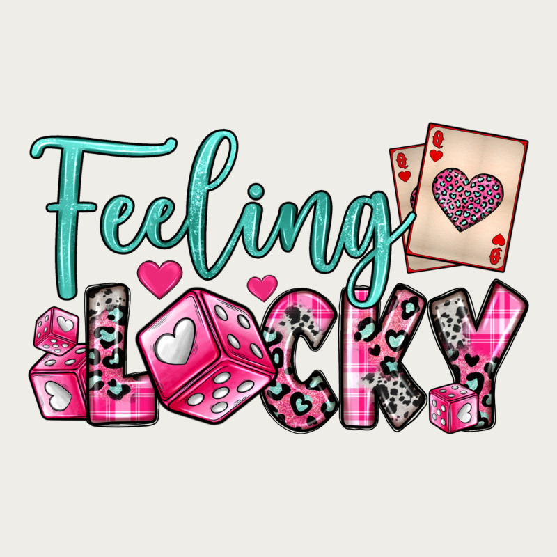 Feeling Lucky Zipper Hoodie by OliviaCreatesArt | Teevron
