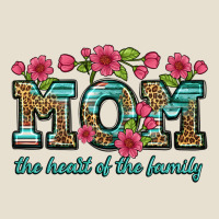 Mom The Heart Of The Family Urban Heavy Tee | Teevron