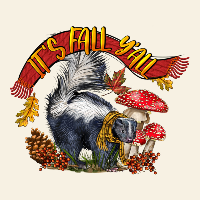 It's Fall Y'all Skunk Vintage Tee by LillyAllenDesigns | Teevron