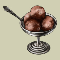 Chocolate Ice Cream Heavy Core Tee | Teevron