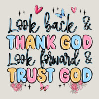 Look Back And Thank God Look Forward And Trust God Heavy Core Tee | Teevron