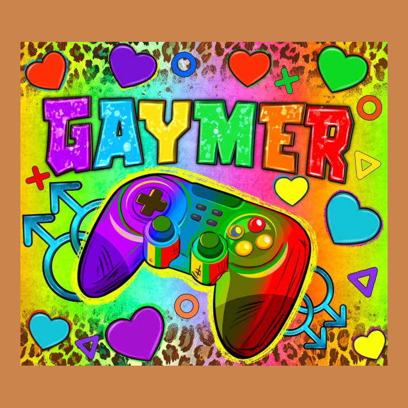 Lgbtq+ Gaymer With Hearts Tumbler Heavyweight Hoodie by BundleAndBundleShop | Teevron