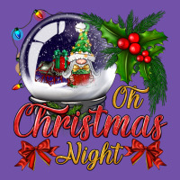 Oh Christmas Night Snow Globe Premium Sweatshirt | Teevron