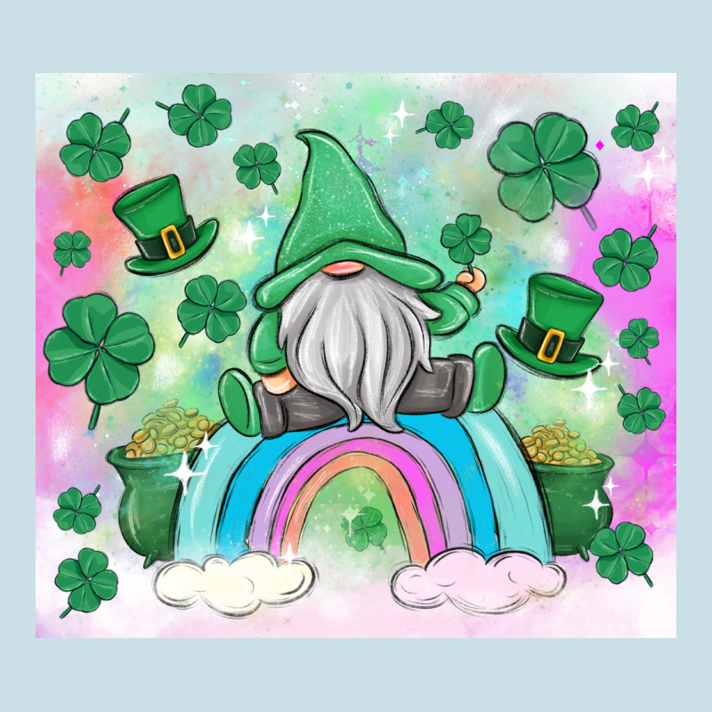 St Patrick's Gnome Ladies Tee by MaliasSmallBusiness | Teevron