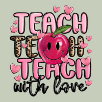 Teach Teach Teach With Love Ladies Tee | Teevron