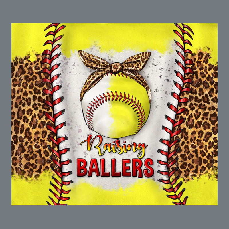 Raising Ballers With Baseball And Softball Leopard Tumbler Tbs Heavyweight Sweatshirt by TumblerDesignByShophia | Teevron