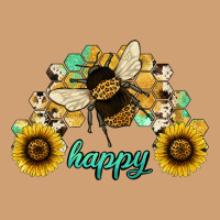 Bee Happy Honey Comb Vintage Tee | Teevron