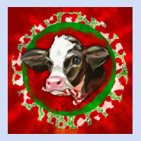 Christmas Holstein Calf Face Urban Hoodie | Teevron