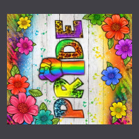 Lgbtq+ Pride With Flower Tumbler Heavyweight Hoodie | Teevron