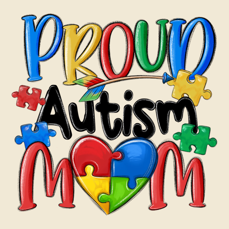 Proud Autism Mom Premium Tee by MaliasSmallBusiness | Teevron