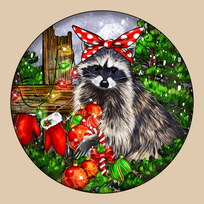 Christmas Raccoon Classic Tee by LillyAllenDesigns | Teevron