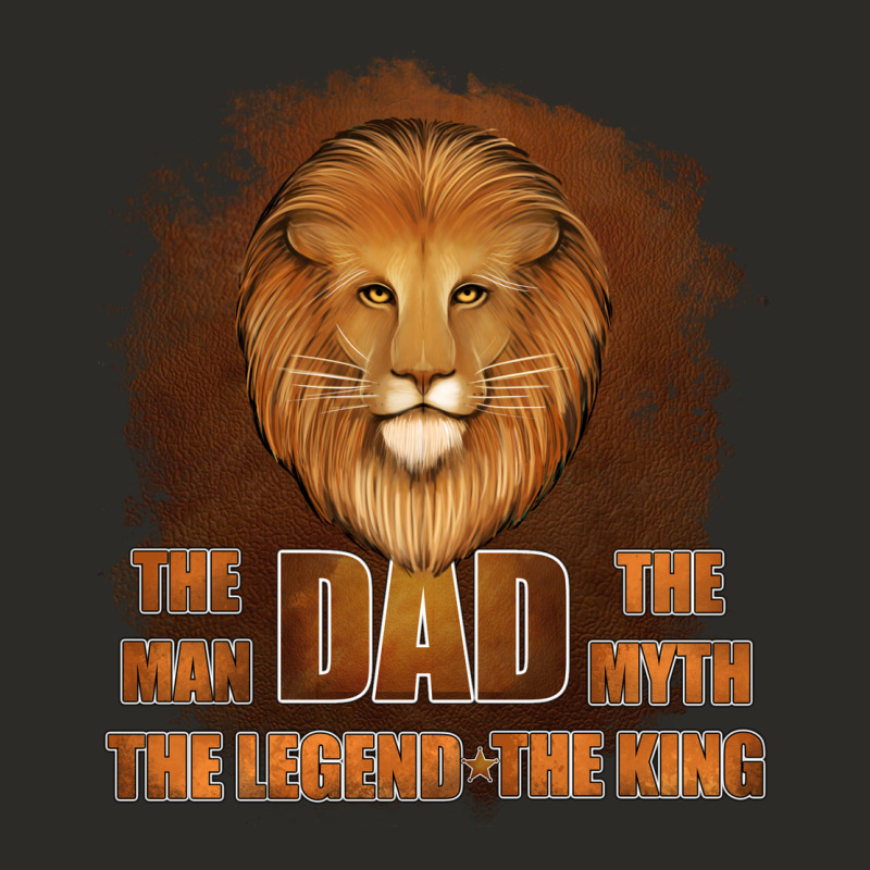 Dad The Man Leather Background Heavy Core Tee by Jasminsmagicworld | Teevron