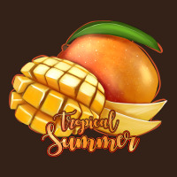 Mango Tropical Summer Heavy Core Tee | Teevron
