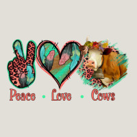 Peace Love Cows Heavy Core Tee | Teevron
