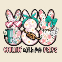 Easter Chilling With My Peeps Bunny Ladies Tee | Teevron