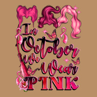 In October We Wear Pink Vintage Hoodie | Teevron