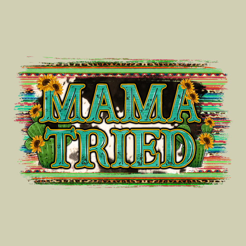 Cowhide Serappe Sunflower Mama Tried Heavy Core Tee by Jasminsmagicworld | Teevron